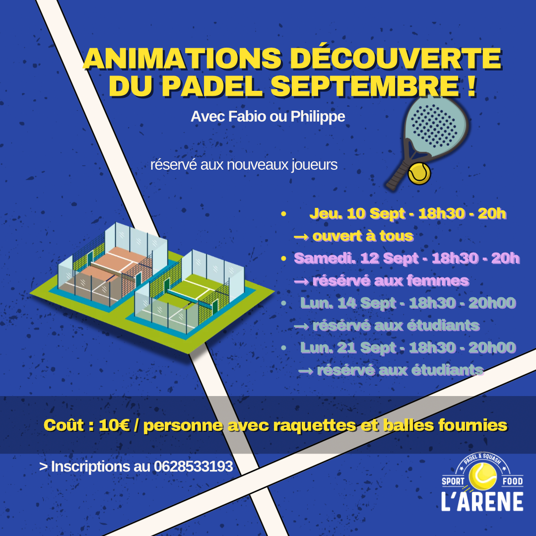 Animation du Lundi - Septembre 2026