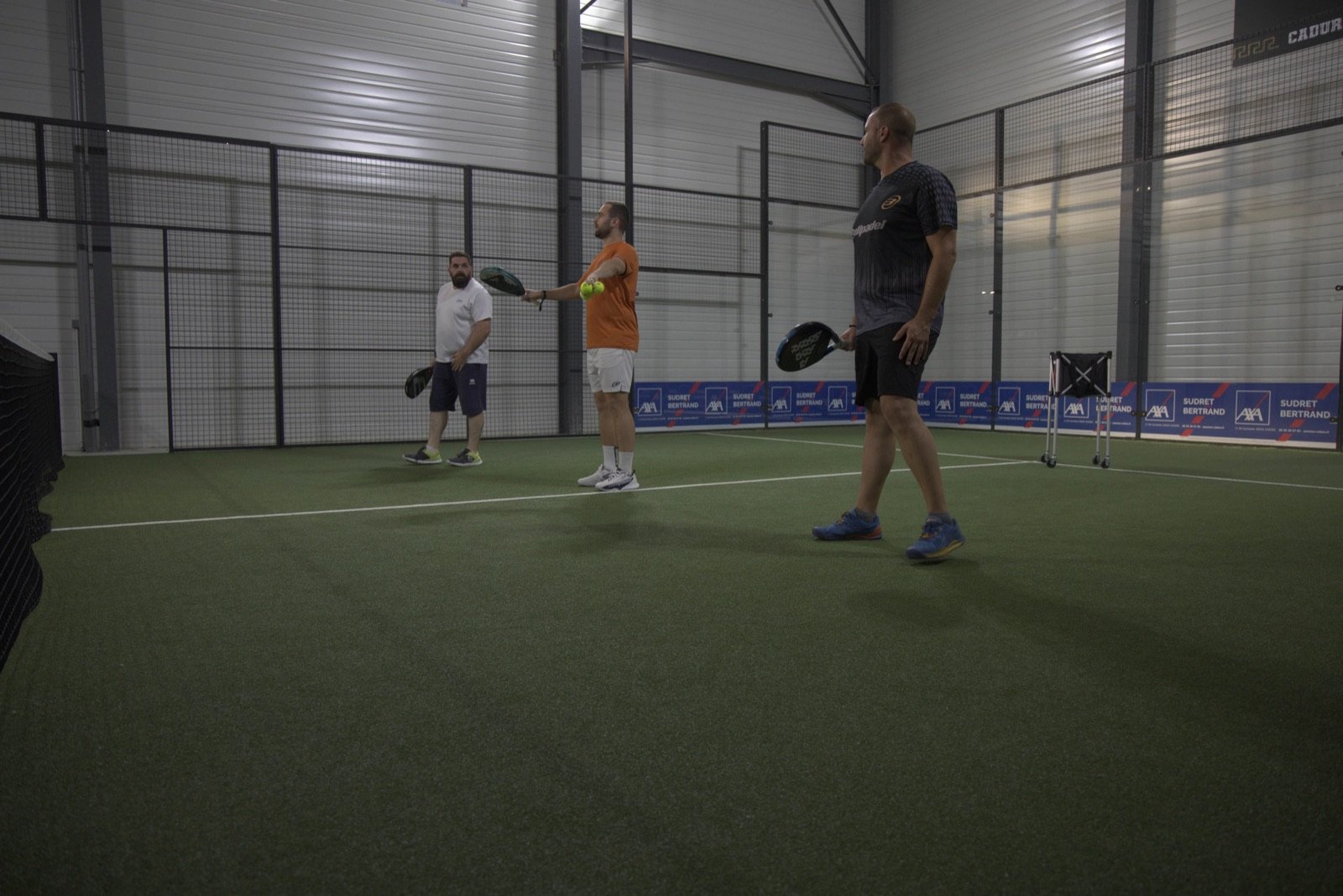 Initiation au padel à L'Arène